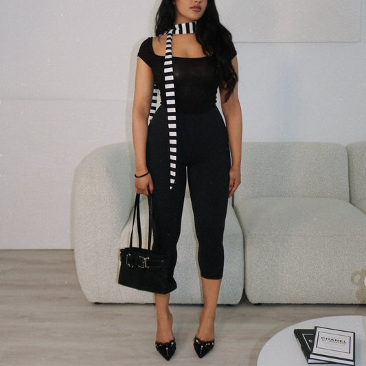 High-Waist Capri Leggings