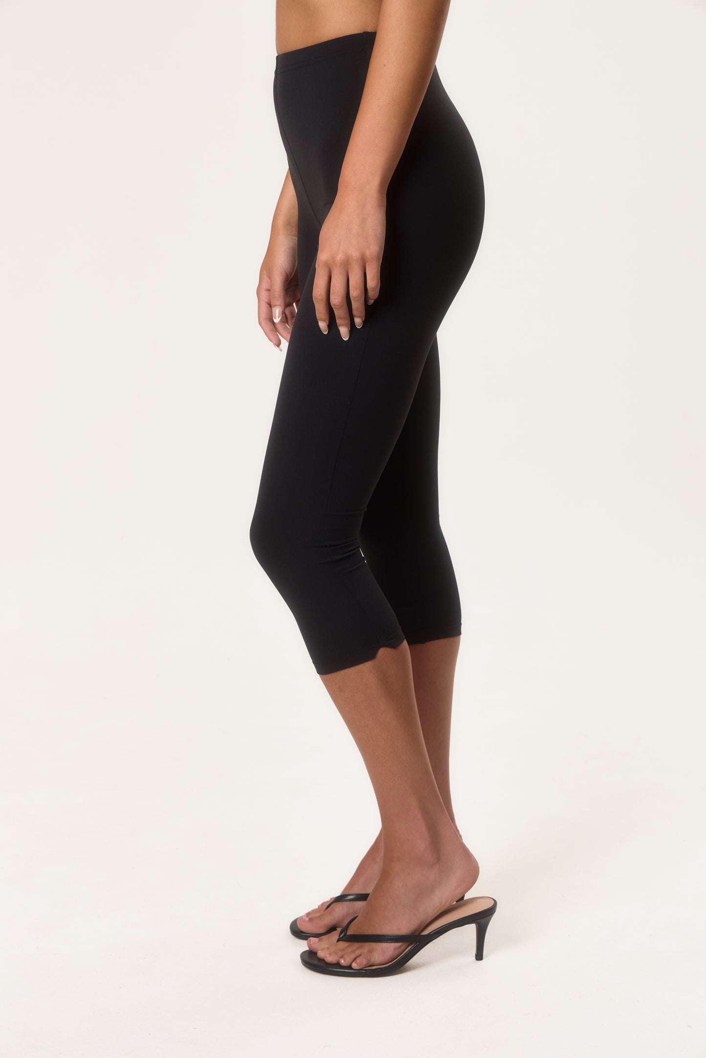 High-Waist Capri Leggings