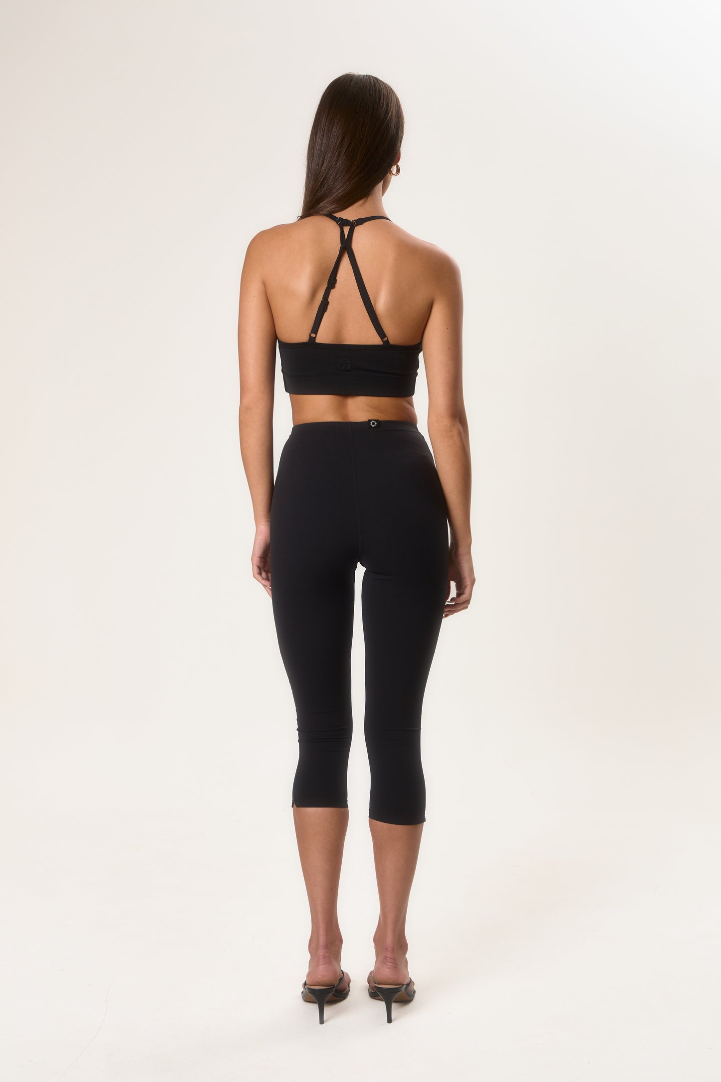 High-Waist Capri Leggings