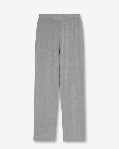 Sheer Low Rise Oversized Trouser in Grey